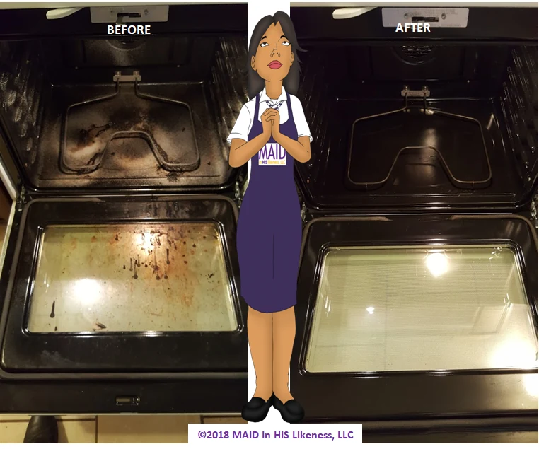 A detailed oven clean — MAID In HIS Likeness original work archive